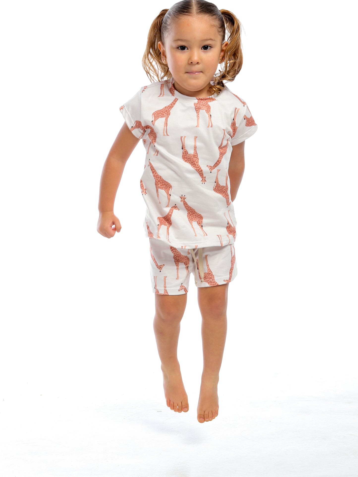 PIJAMA KIDS SHORT JIRAFAS