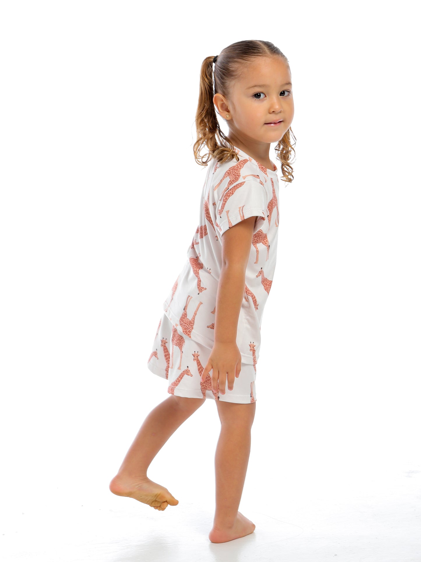 PIJAMA KIDS SHORT JIRAFAS