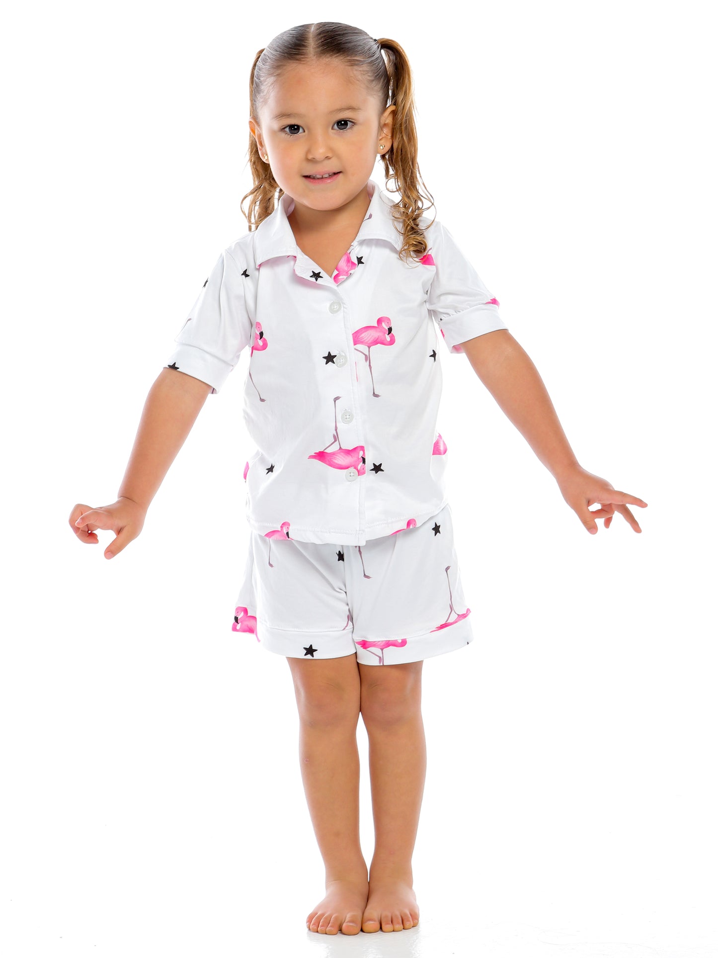 TRIO PIJAMA KIDS FLAMENCOS