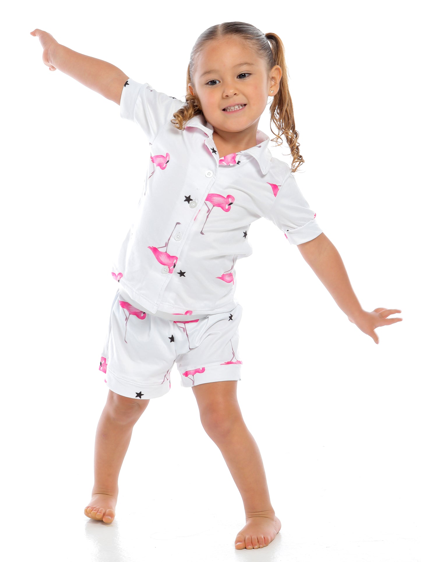 TRIO PIJAMA KIDS FLAMENCOS