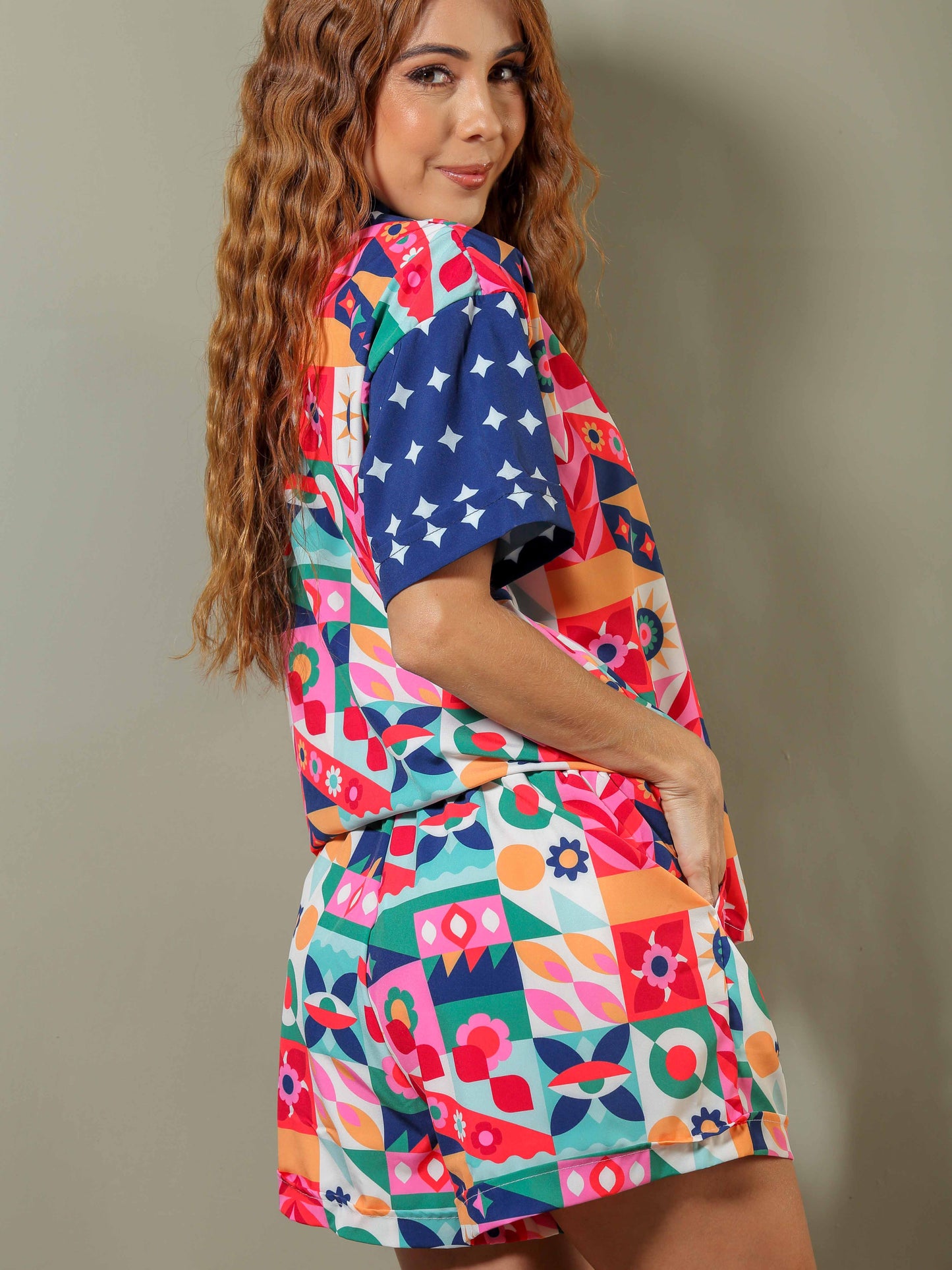 SET PIJAMA COLOR PATCH