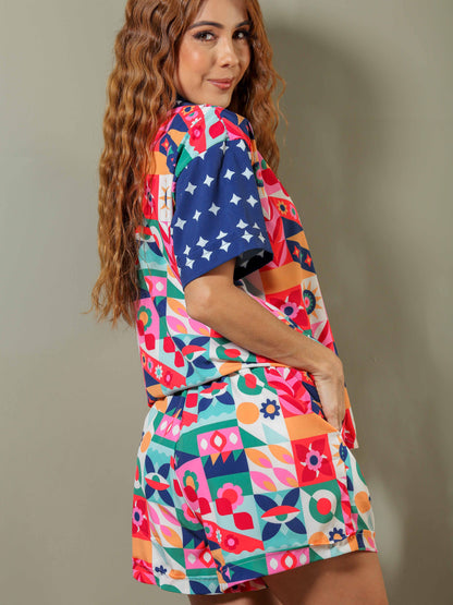 SET PIJAMA COLOR PATCH