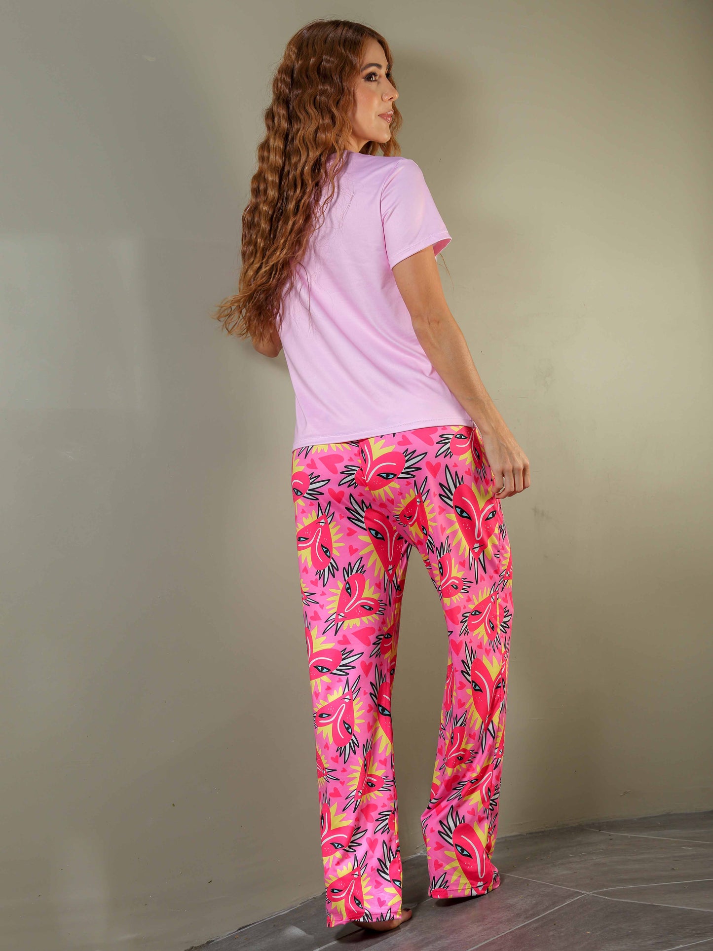 PIJAMA PINK LOVE