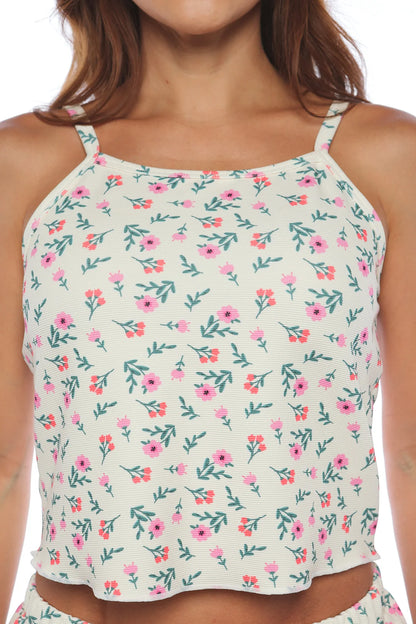 Pijama Tank Top - Jardinella